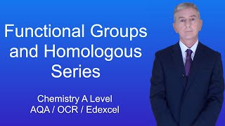 A Level Chemistry quotFunctional Groups and Homologous Seriesquot [upl. by Nettle]