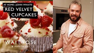 John Whaites Red Velvet Cupcakes  At Home  Waitrose [upl. by Eceinej]