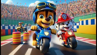 Paw Patrol Ultimate Rescue  CHASE x MARSHALL On The Track  Very Funny Story  Rainbow 3 [upl. by Adaiha]