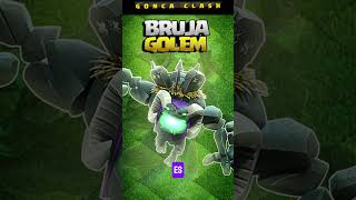 Bruja Golem VS Globo Magmático ¿Quién es Mejor en Clash of Clans [upl. by Ramsdell345]