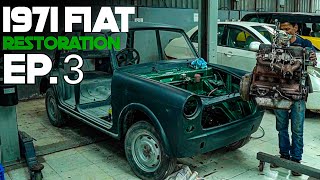 Restoring a 50 year old Fiat Padmini  EP3 Brotomotiv [upl. by Mortimer163]