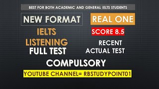 IELTS LISTENING PRACTICE SET WITH ANSWER DATE 04072024 [upl. by Anahsar854]