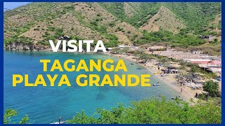 Visita Taganga  Playa Grande SANTA MARTA [upl. by Euqenimod]