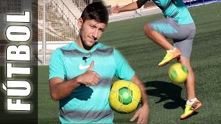 Levantada externa  Trucos de fútbol para freestylers Futbol SalaFutsal e indoor soccer [upl. by Haerle446]