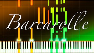 Offenbach Barcarolle piano solo [upl. by Trula]