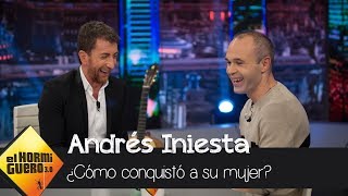 quotLos tímidos tenemos otras tácticasquot Iniesta desvela cómo conquistó a su mujer  El Hormiguero 30 [upl. by Polito117]