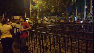 Los primeros en la fila para la misa del Papa en Medellín Noticias  Telemedellín [upl. by Yelrak]