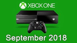 XBOX ONE Free Games  September 2018 [upl. by Kleeman]