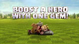 Clash of Clans Valentines Day Hero Boost [upl. by Ymerrej]