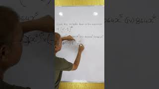 How to find middle term  Binomial Expansion Class 11  Short video shorts short [upl. by Dafna]