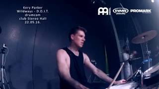 Drum Cam WIldways  DOIT live Moscow [upl. by Galan]