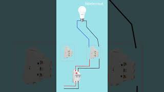 कुछ अलग प्रकार के Two Way Switch का Connection Diagram shorts  bijlielectrical [upl. by Kaslik]