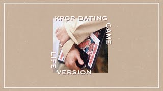 KPOP DATING GAME  life version ࿐ ࿔･ﾟ [upl. by Neddy]