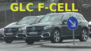 Mercedes Erlkönig GLC FCell X253 auf der Straße  GLC FCell 2018 on the road 4K SPY VIDEO [upl. by Swanhildas]