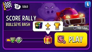 bullseye bash solo challenge2175 points score rally solo challengematch masters [upl. by Suisyola]