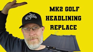 How to install MK2 GOLF headliner [upl. by Skricki]