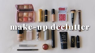 Decluttering My ENTIRE Minimalistish Makeup Collection 💄 [upl. by Aicek]