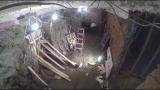 Basement Dig Out  How to Underpin a Basement by MARK IV Builders [upl. by Dan]