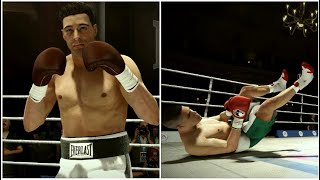 Rocky Marciano BLASTS Opponent into the AIR Fight Night Champion [upl. by Ludie890]