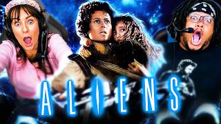 ALIENS 1986 MOVIE REACTION FIRST TIME WATCHING Ellen Ripley  Xenomorph  Review [upl. by Wiseman]