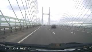 Severn bridge from wales to england [upl. by Undry]