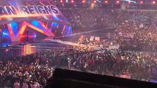 Roman Reigns Entrance Live Wrestlemania 38 Night 2 [upl. by Magnuson]