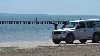 Pajero am Strand in FriaulJulisch Venetien [upl. by Frederiksen657]