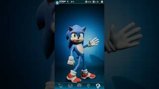 Sonic the Hedgehog Sonic Movie Design FNAF AR Workshop Animation [upl. by Eerahs780]