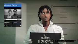 PRETTY BOY FACE CREATION GTA 5 ONLINE [upl. by Haelat]