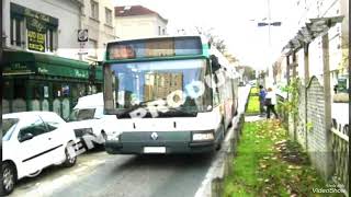 Lignes de bus RATP 105 [upl. by Tyoh]