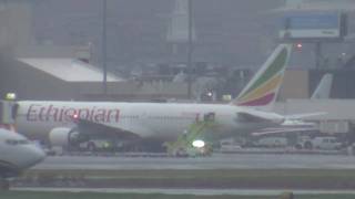 Ethiopian Airlines Flight 500 Boston Logan Diversion [upl. by Fanestil323]