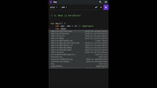 Kotlin  Variable [upl. by Saffier754]
