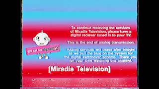 Miradie Television Digital Switchover 2012 analog [upl. by Joo]