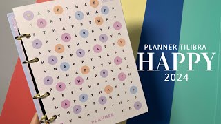 Planner Happy 2024 Tilibra [upl. by Auqinal397]