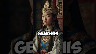 The Mongol Empire of Genghis Khan in 60 seconds genghiskhan mongolempire [upl. by Rowen]