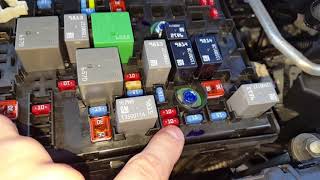 2018 Chevy Colorado AC fuse and relay location [upl. by Ahcrop6]