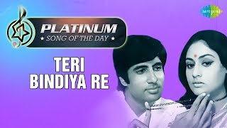 Platinum song of the day Podcast  Teri Bindiya Re  तेरी बिंदिया रे 12th January  Lata Mangeshkar [upl. by Alyled547]