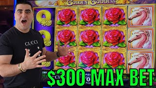 300 MAX BET MASSIVE JACKPOT On High Limit Slot Machine [upl. by Fulks]