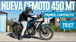 NUEVA CFMOTO 450MT  Primer contacto  Test Drive [upl. by Evan]