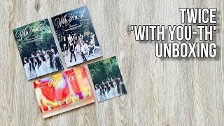 TWICE WITH YOUth Full Set WITHMUU Unboxing  Обзор  Распаковка  Анбоксинг [upl. by Samal]