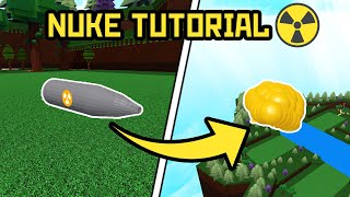 How to make a working nuclear bomb BABFT TUTORIAL [upl. by Gnaoh]