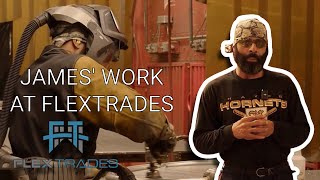 James M Praises FlexTrades For New Experiences And Learning Opportunities [upl. by Aliet910]