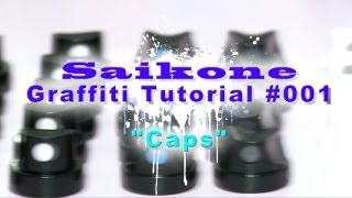 Saikone Graffiti Tutorial 001 quotCapsquot [upl. by Oramug]