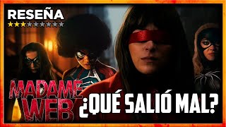 MADAME WEB 🕸️ una mala idea mal ejecutada  Reseña con spoilers [upl. by Esinej]