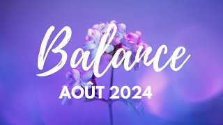 ♎️ BALANCE  AOÛT 2024 « Ne rien regrettez mais avancer  » Tarot Horoscope Guidance [upl. by Lynna253]