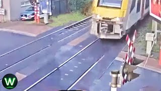 Tragic Moments Shocking Train Moments Filmed Seconds Before Disaster That Are Pure Nightmare Fuel [upl. by Asilef]