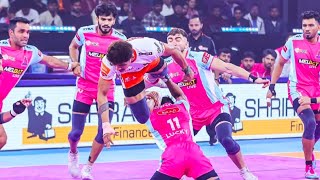 pro kabaddi points table 2024  most tackle point pkl 2024  most raid points pkl 2024 [upl. by Asselem]