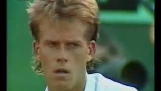 Becker vs Edberg SF Roland Garros 1989 17 21 [upl. by Rolo953]