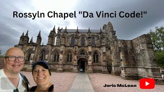 Rosslyn Chapel Edinburgh Da Vinci Code traveltidbitsrus [upl. by Aihsenrad]