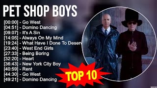 Pet Shop Boys Greatest Hits  Top 100 Artists To Listen in 2023 [upl. by Idnahc]